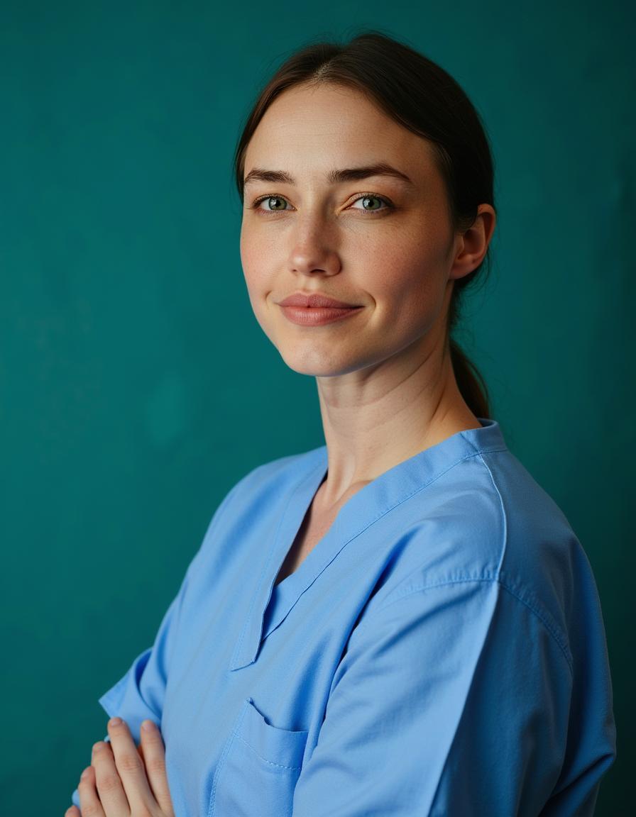 Female healthcare provider portrait