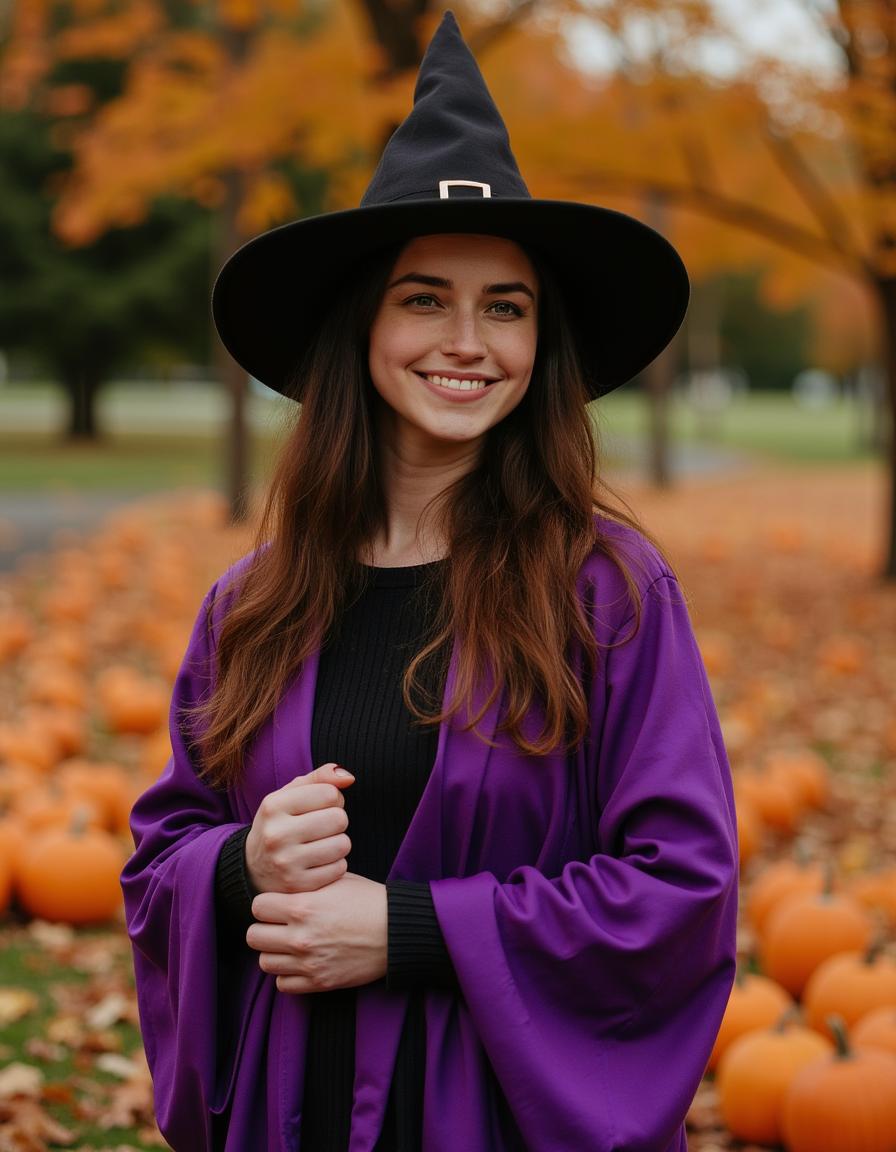 Spooky halloween woman portrait