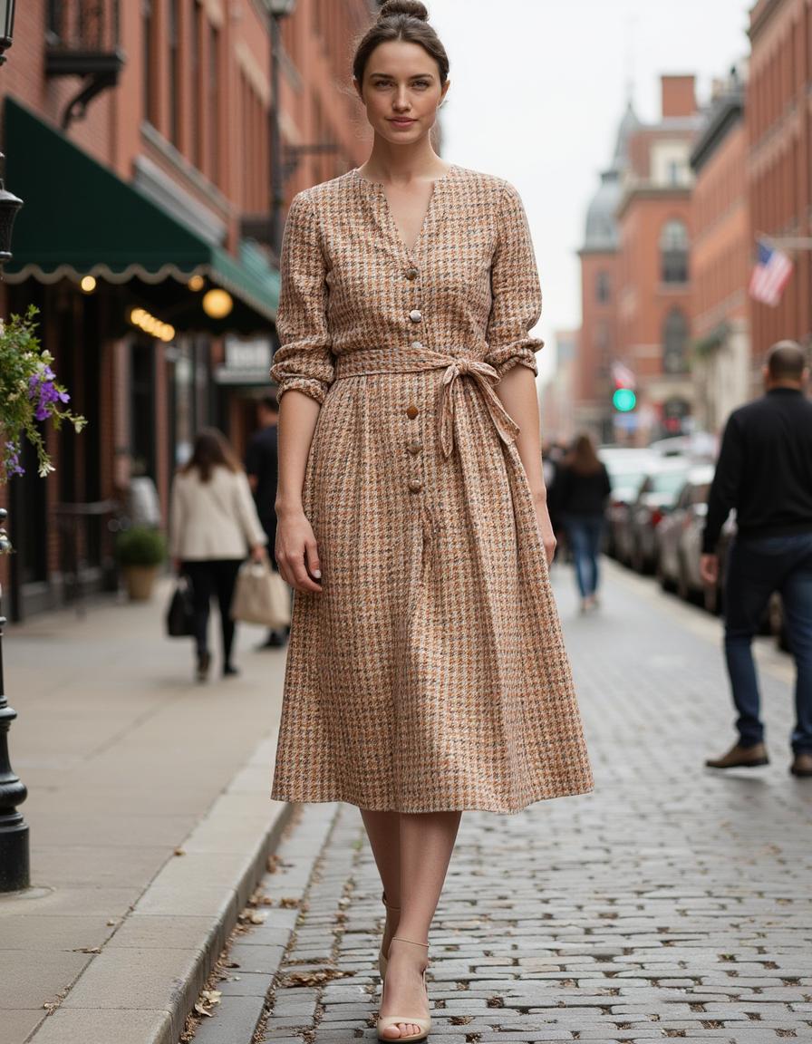 Professional J.Crew style woman portrait