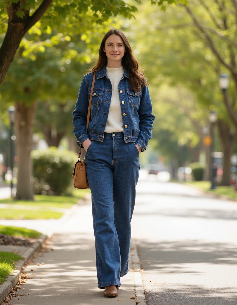 Modern preppy woman photo