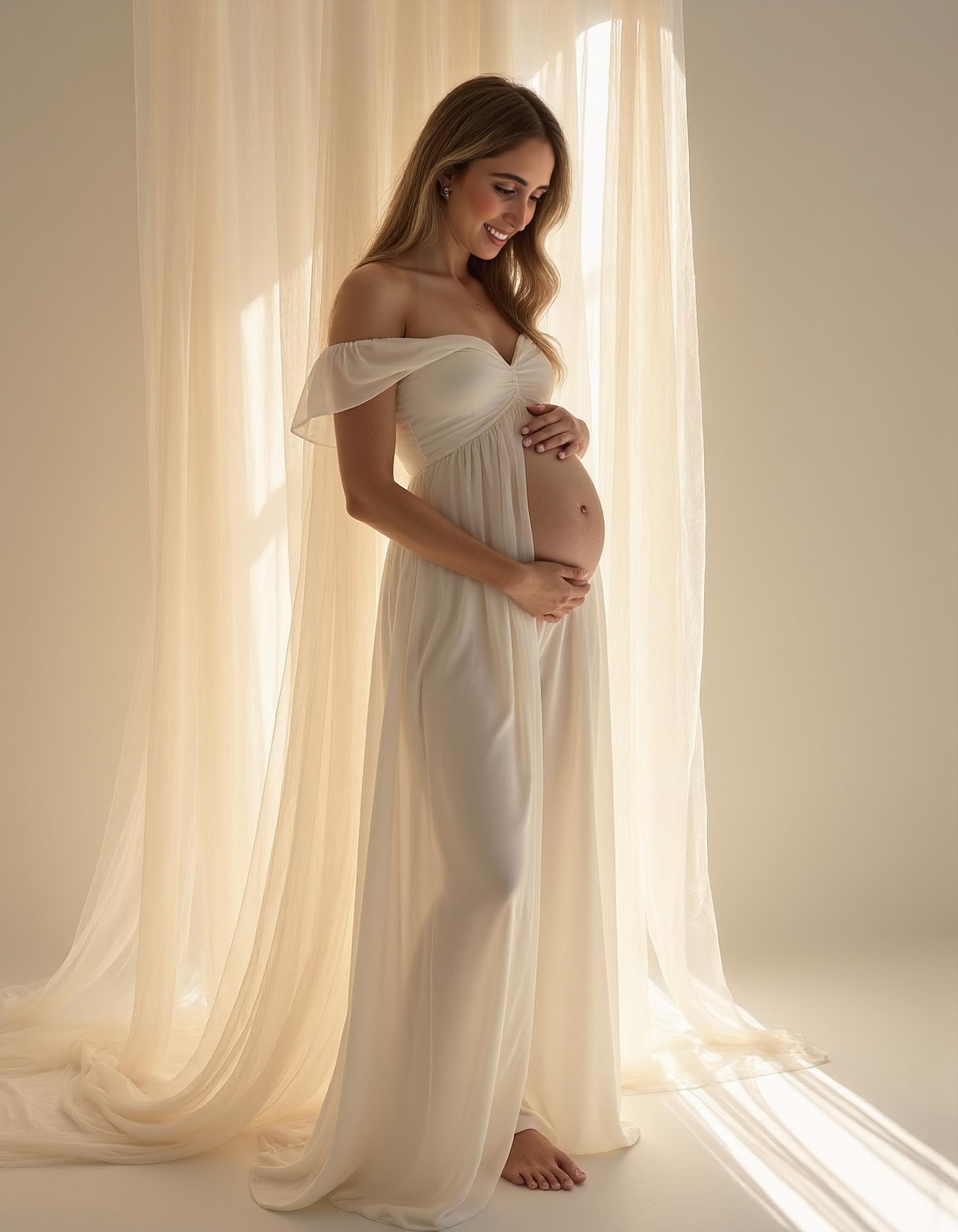 Romantic maternity portrait 3