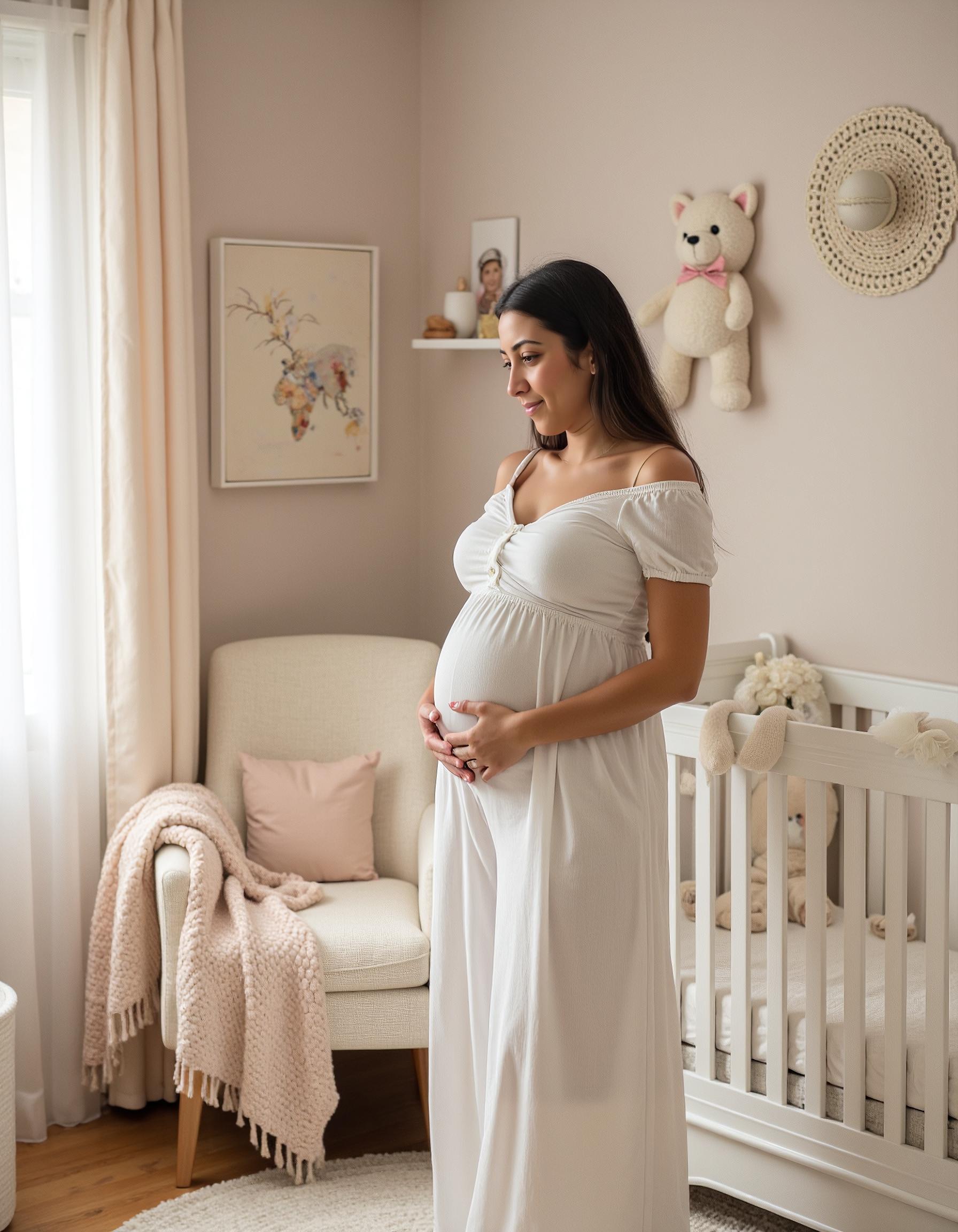 Romantic maternity portrait 4