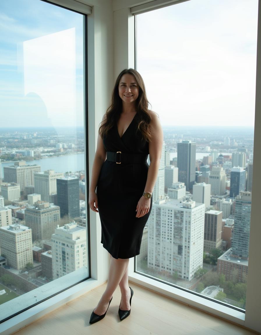 Confident real estate agent headshot